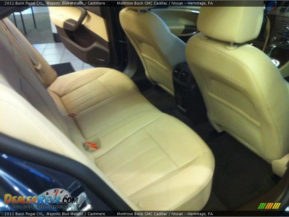 2011 Buick Regal CXL Majestic Blue Metallic / Cashmere Photo #12