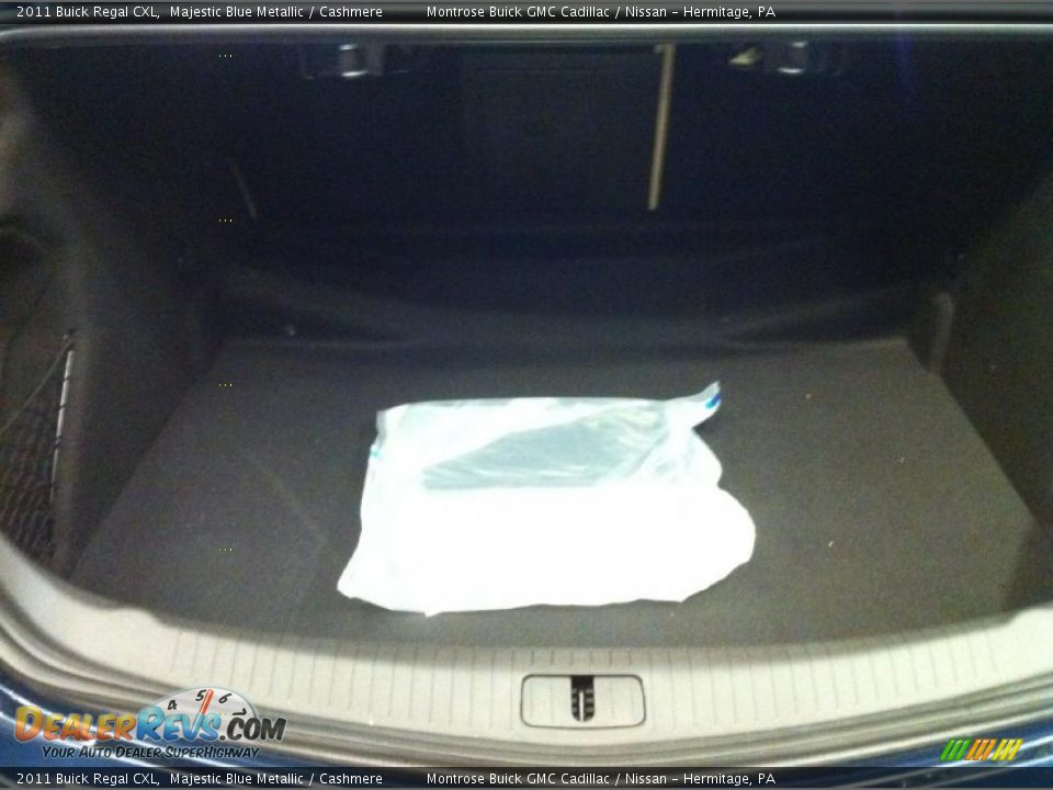 2011 Buick Regal CXL Majestic Blue Metallic / Cashmere Photo #13