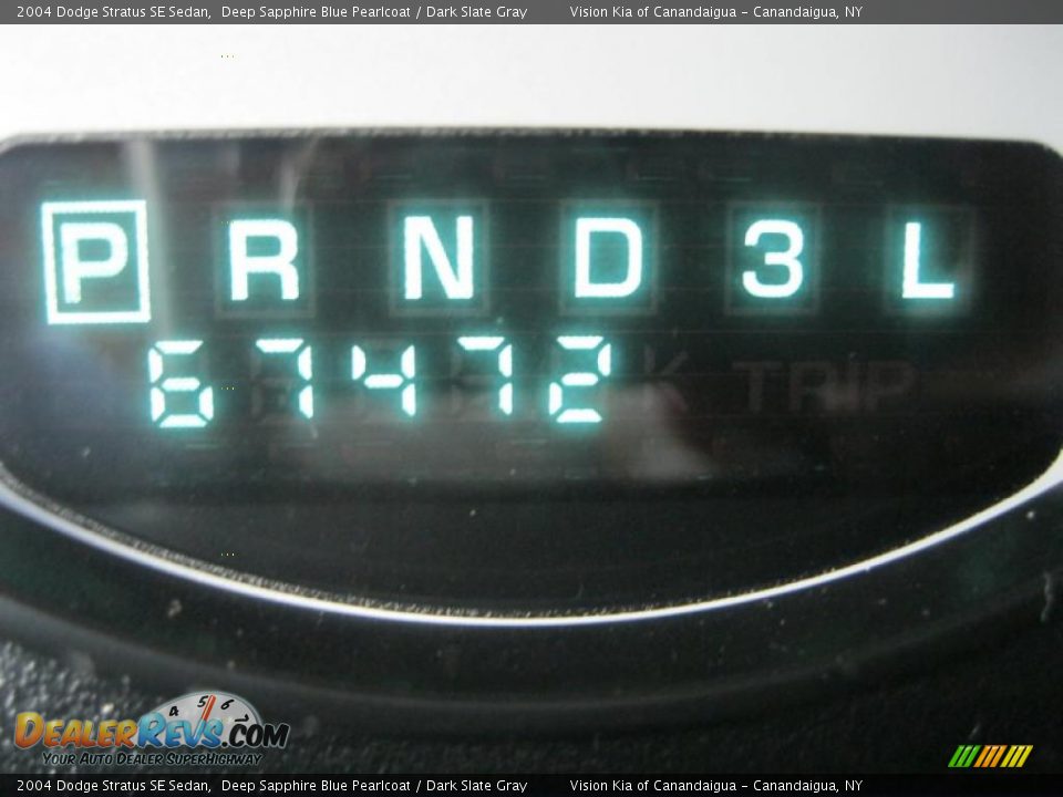 2004 Dodge Stratus SE Sedan Deep Sapphire Blue Pearlcoat / Dark Slate Gray Photo #3