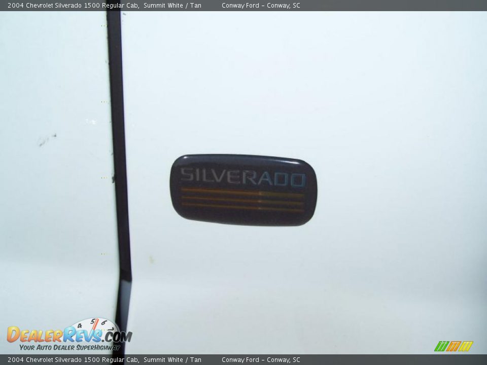 2004 Chevrolet Silverado 1500 Regular Cab Summit White / Tan Photo #10