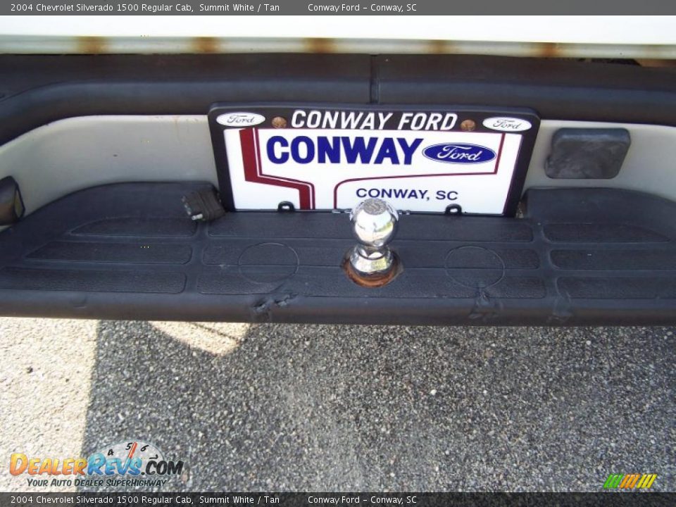 2004 Chevrolet Silverado 1500 Regular Cab Summit White / Tan Photo #13