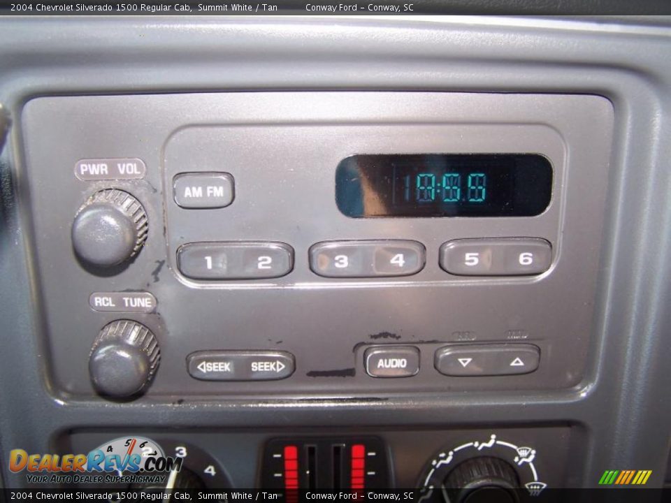 2004 Chevrolet Silverado 1500 Regular Cab Summit White / Tan Photo #23