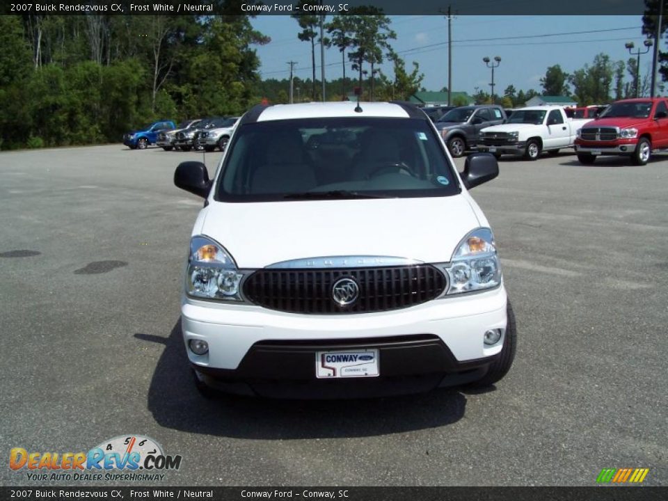 2007 Buick Rendezvous CX Frost White / Neutral Photo #2