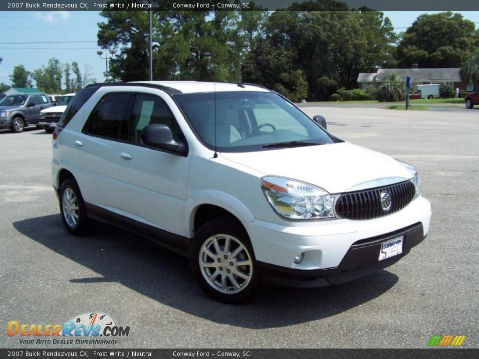 2007 Buick Rendezvous CX Frost White / Neutral Photo #3