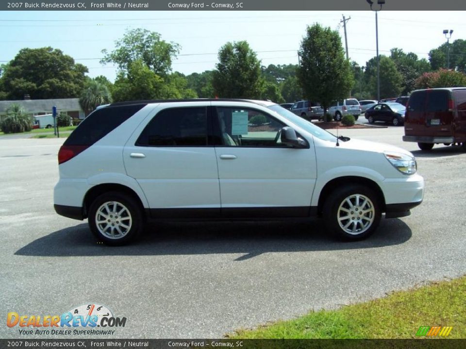 2007 Buick Rendezvous CX Frost White / Neutral Photo #4