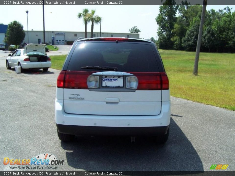 2007 Buick Rendezvous CX Frost White / Neutral Photo #6