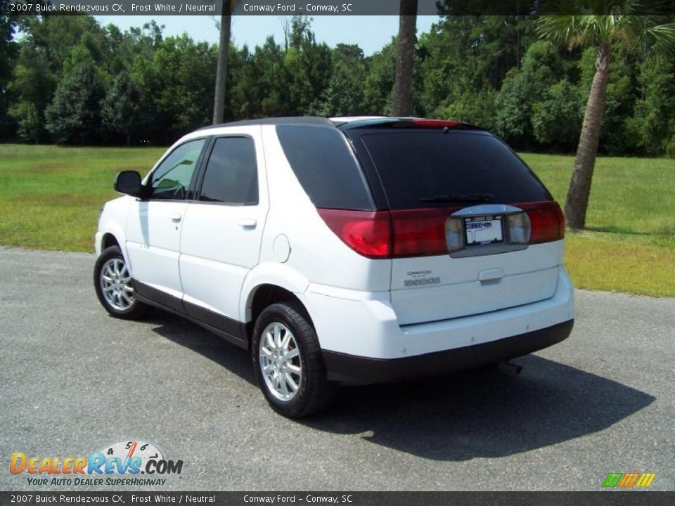 2007 Buick Rendezvous CX Frost White / Neutral Photo #7