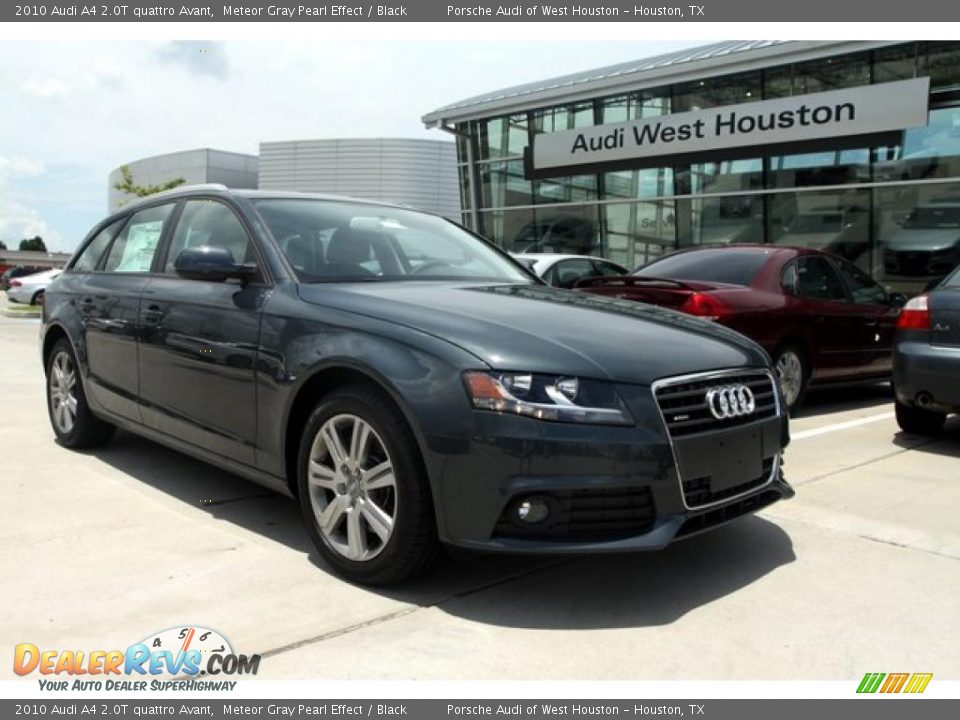2010 Audi A4 2.0T quattro Avant Meteor Gray Pearl Effect / Black Photo #1