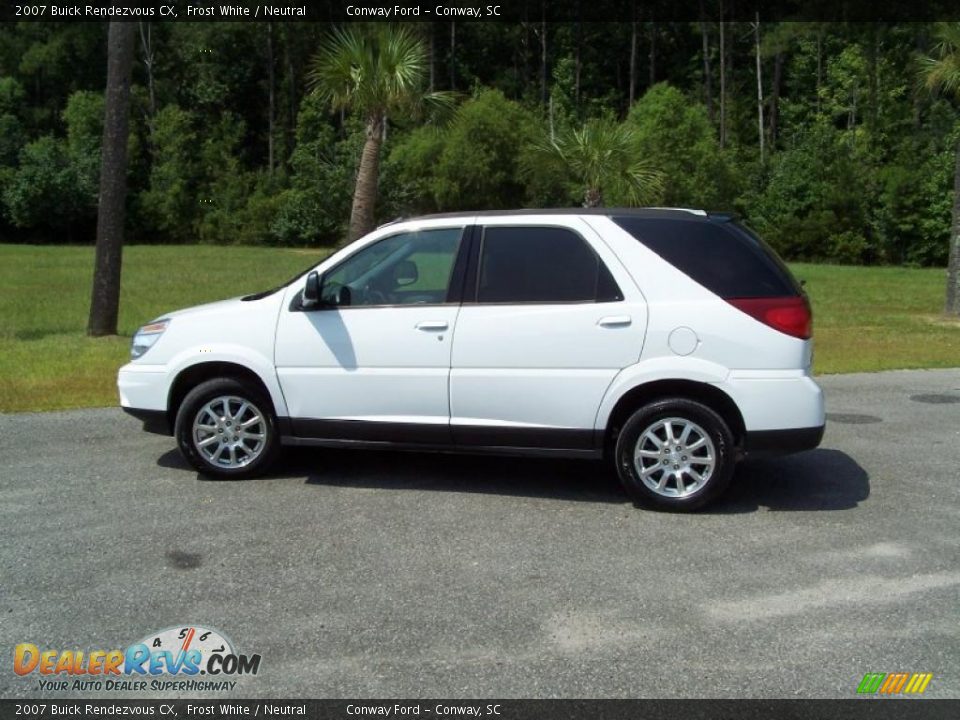 2007 Buick Rendezvous CX Frost White / Neutral Photo #8