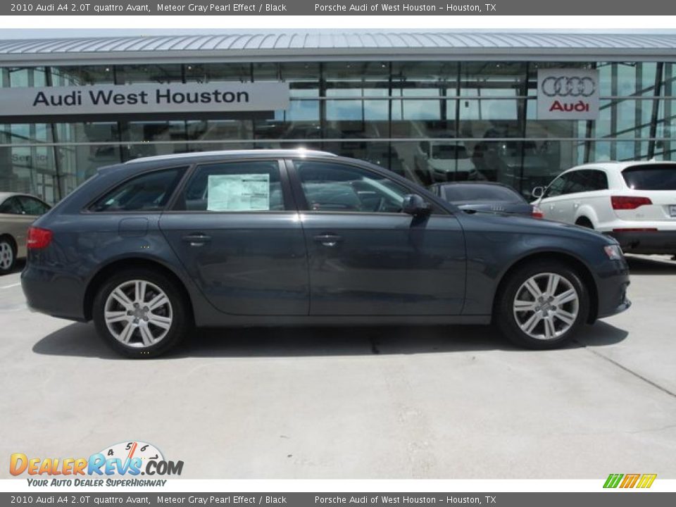 2010 Audi A4 2.0T quattro Avant Meteor Gray Pearl Effect / Black Photo #3