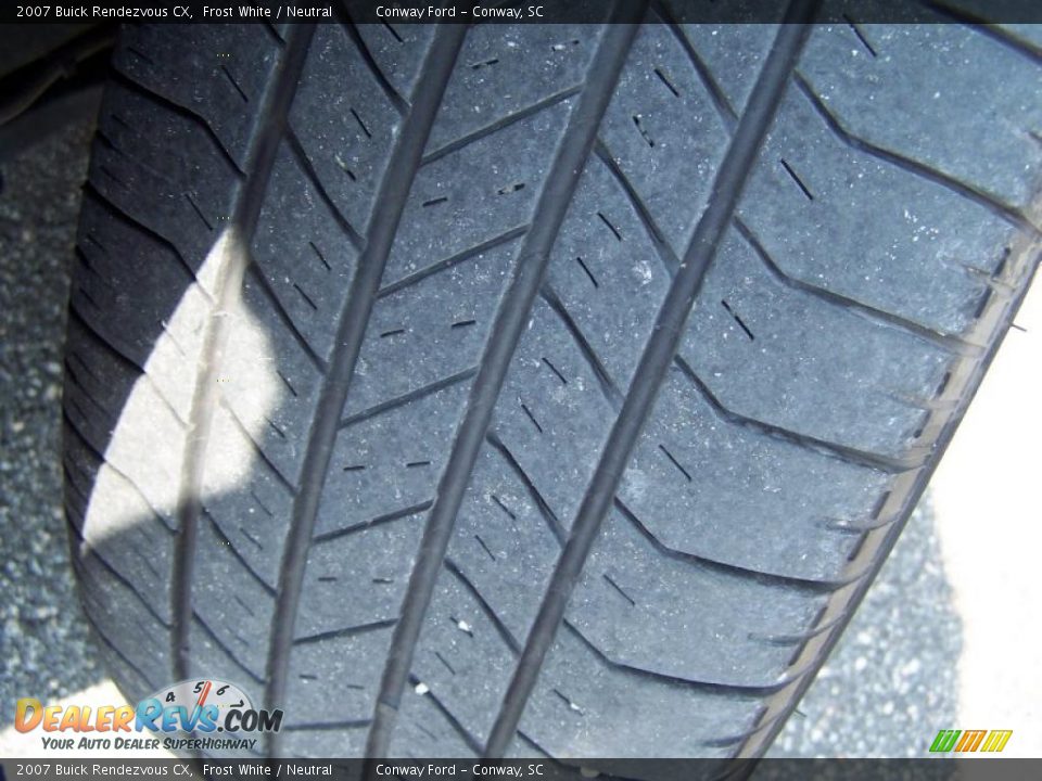 2007 Buick Rendezvous CX Frost White / Neutral Photo #10