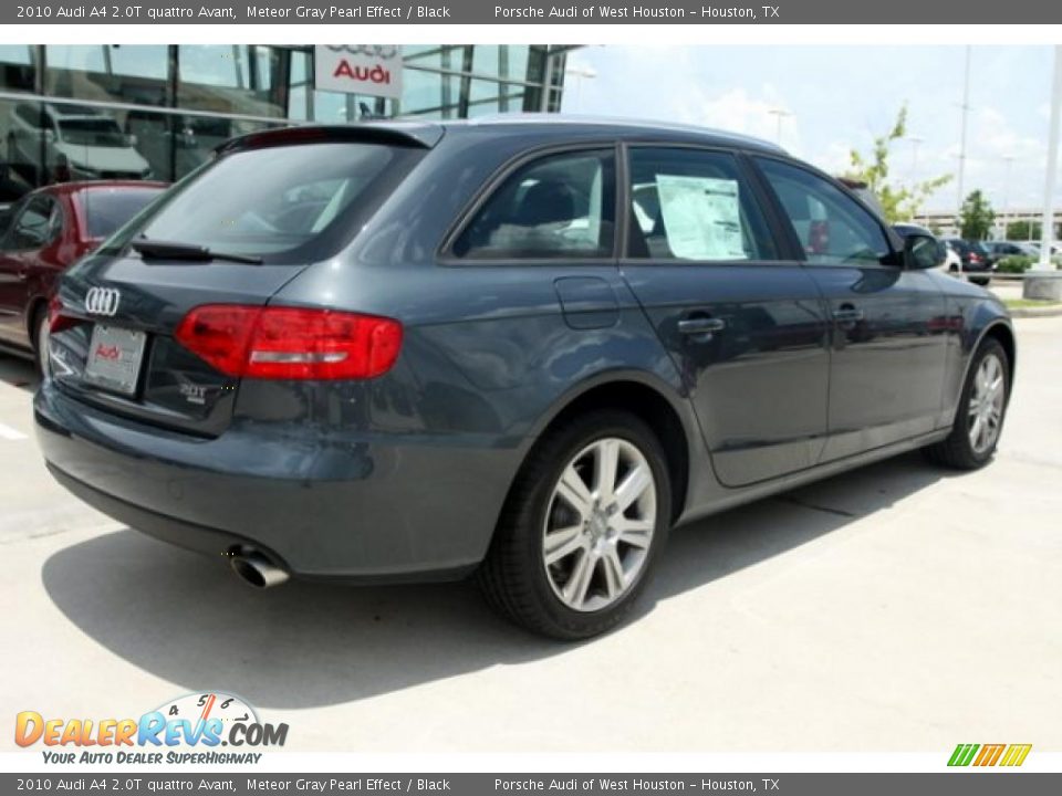 2010 Audi A4 2.0T quattro Avant Meteor Gray Pearl Effect / Black Photo #4