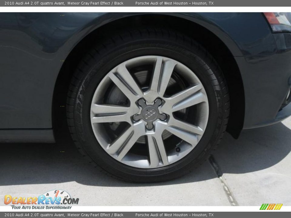 2010 Audi A4 2.0T quattro Avant Meteor Gray Pearl Effect / Black Photo #6