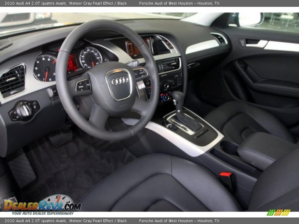 2010 Audi A4 2.0T quattro Avant Meteor Gray Pearl Effect / Black Photo #7