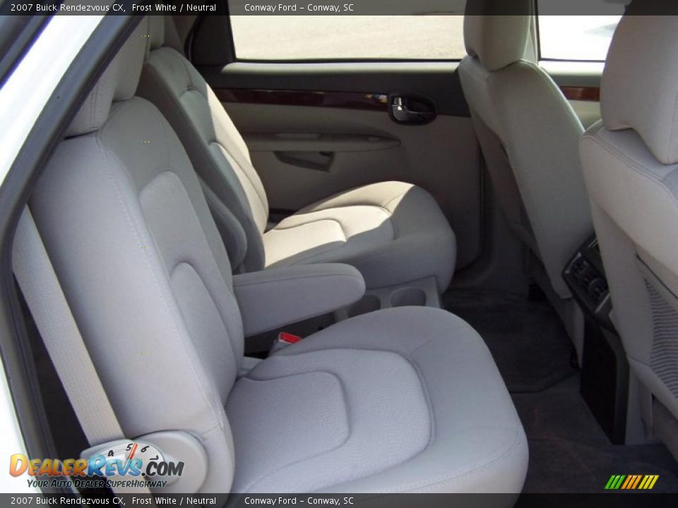 2007 Buick Rendezvous CX Frost White / Neutral Photo #14