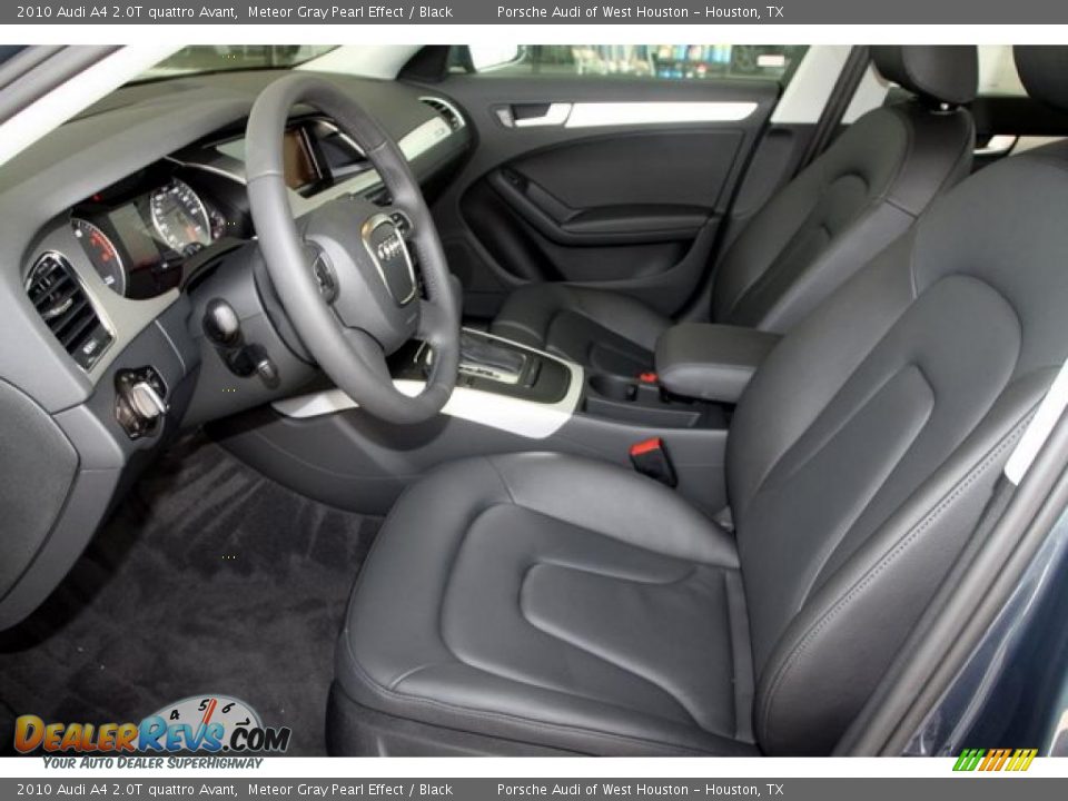 2010 Audi A4 2.0T quattro Avant Meteor Gray Pearl Effect / Black Photo #8
