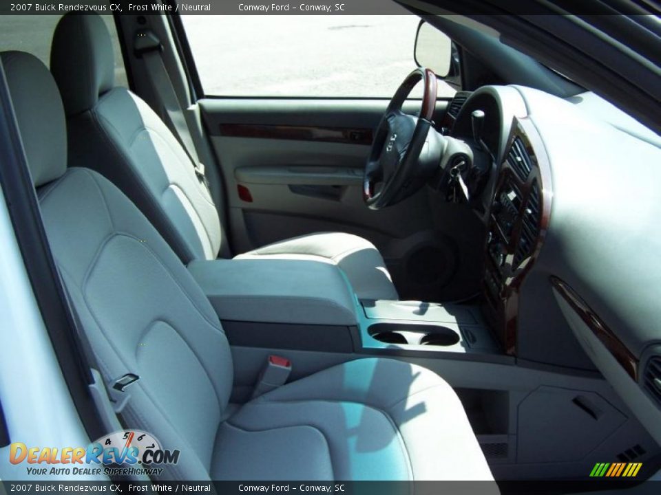 2007 Buick Rendezvous CX Frost White / Neutral Photo #15