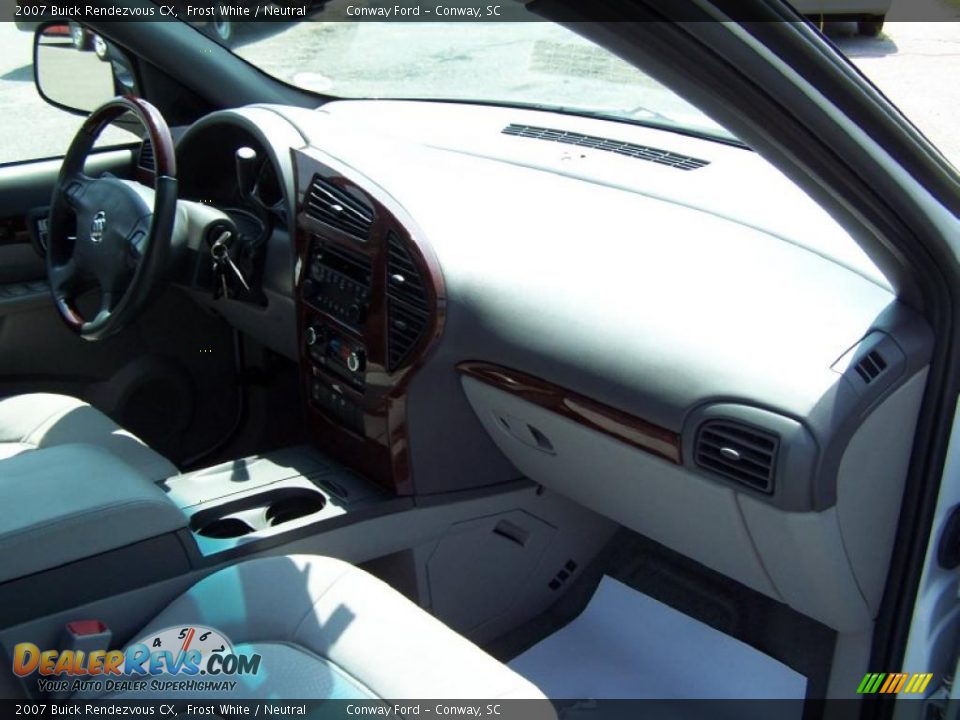 2007 Buick Rendezvous CX Frost White / Neutral Photo #16