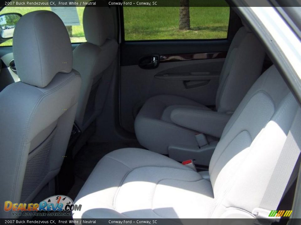 2007 Buick Rendezvous CX Frost White / Neutral Photo #17