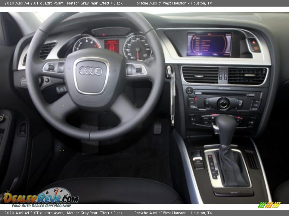 2010 Audi A4 2.0T quattro Avant Meteor Gray Pearl Effect / Black Photo #11