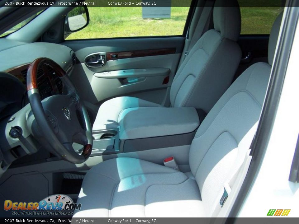 2007 Buick Rendezvous CX Frost White / Neutral Photo #18