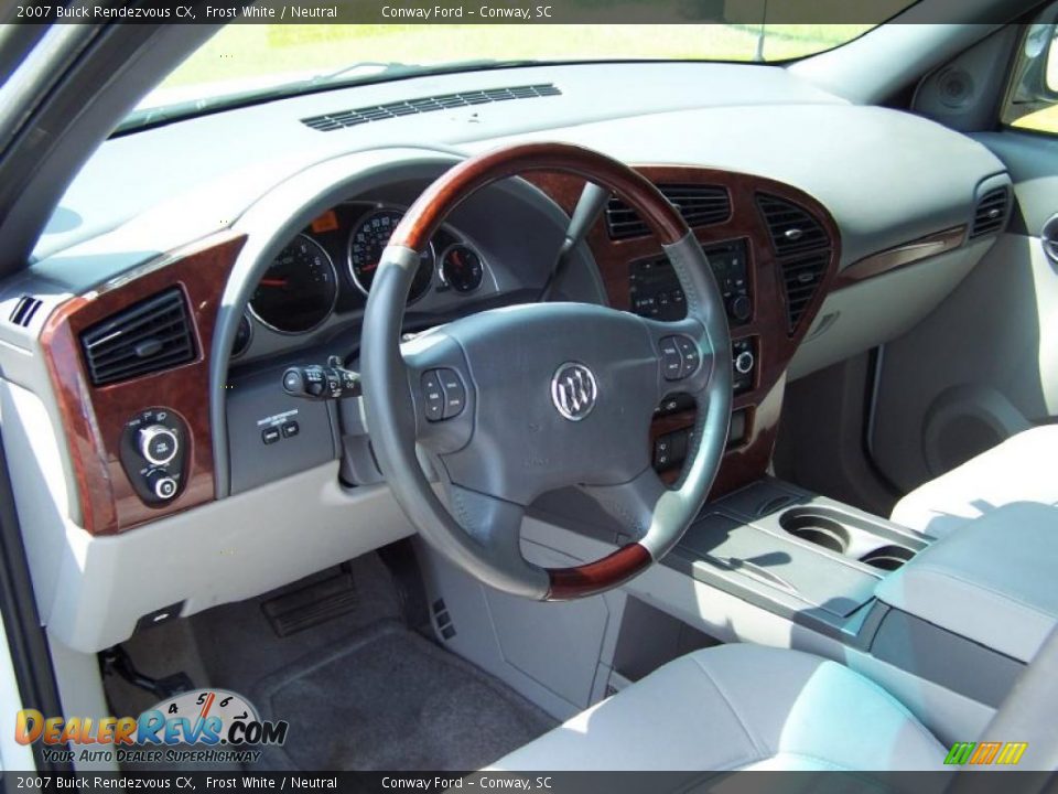 2007 Buick Rendezvous CX Frost White / Neutral Photo #19