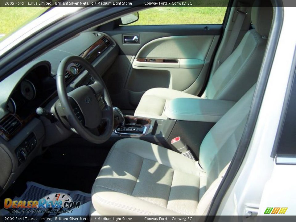 2009 Ford Taurus Limited Brilliant Silver Metallic / Medium Light Stone Photo #21