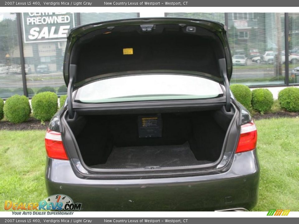 2007 Lexus LS 460 Verdigris Mica / Light Gray Photo #11