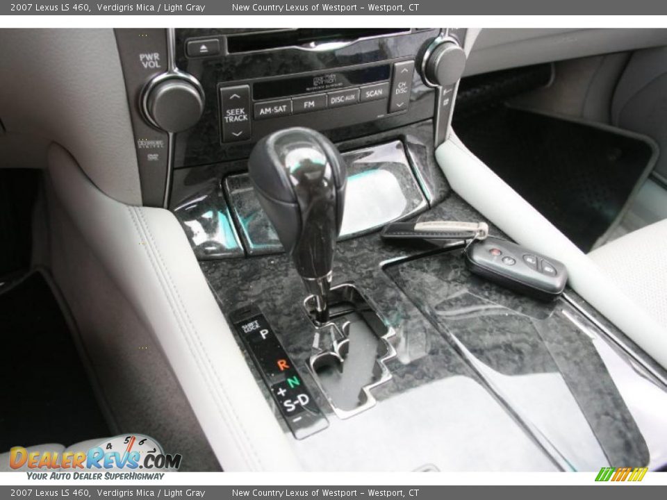 2007 Lexus LS 460 Verdigris Mica / Light Gray Photo #23