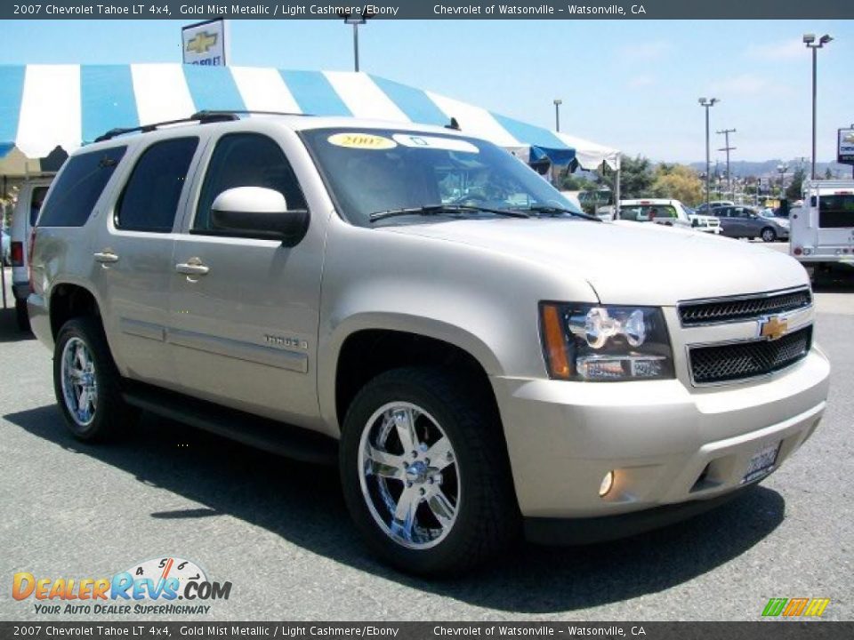 2007 Chevrolet Tahoe LT 4x4 Gold Mist Metallic / Light Cashmere/Ebony Photo #1