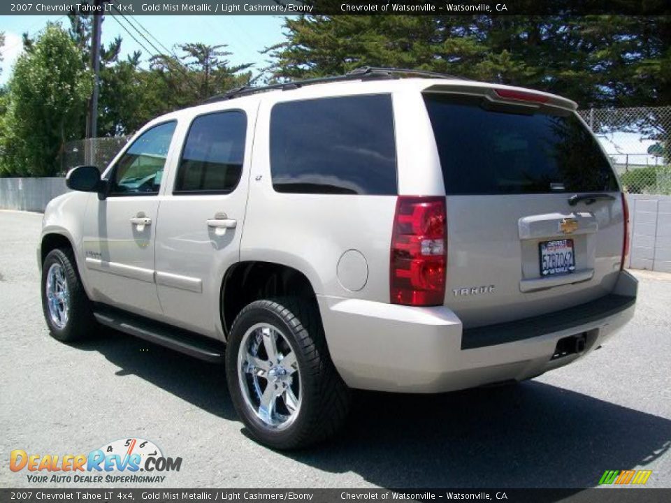 2007 Chevrolet Tahoe LT 4x4 Gold Mist Metallic / Light Cashmere/Ebony Photo #5