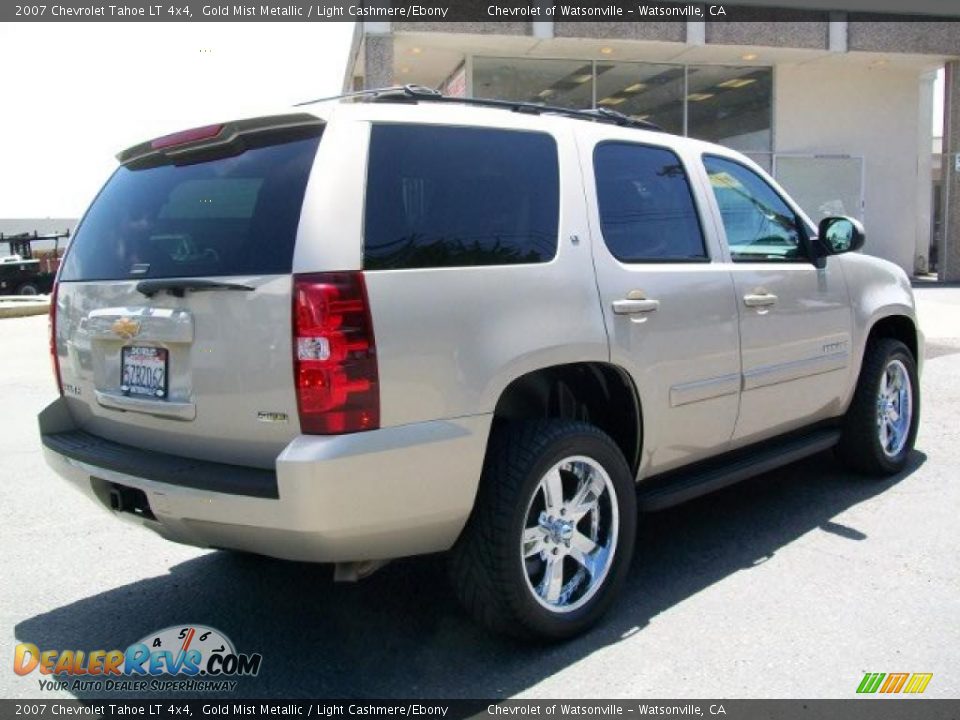 2007 Chevrolet Tahoe LT 4x4 Gold Mist Metallic / Light Cashmere/Ebony Photo #9