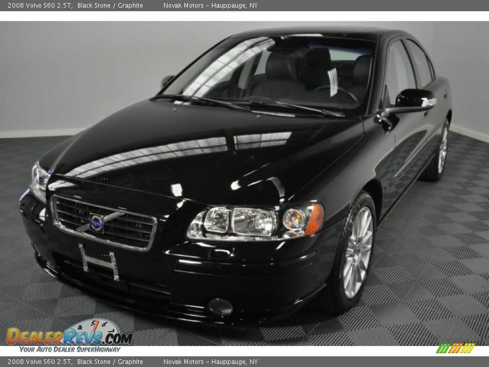 2008 Volvo S60 2.5T Black Stone / Graphite Photo #1