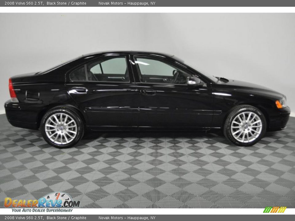 2008 Volvo S60 2.5T Black Stone / Graphite Photo #2