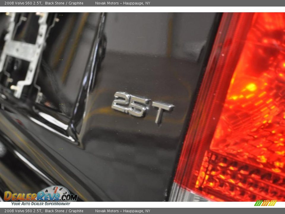 2008 Volvo S60 2.5T Black Stone / Graphite Photo #5