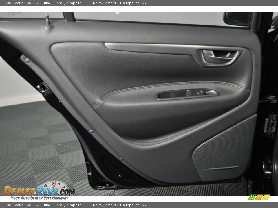 2008 Volvo S60 2.5T Black Stone / Graphite Photo #16