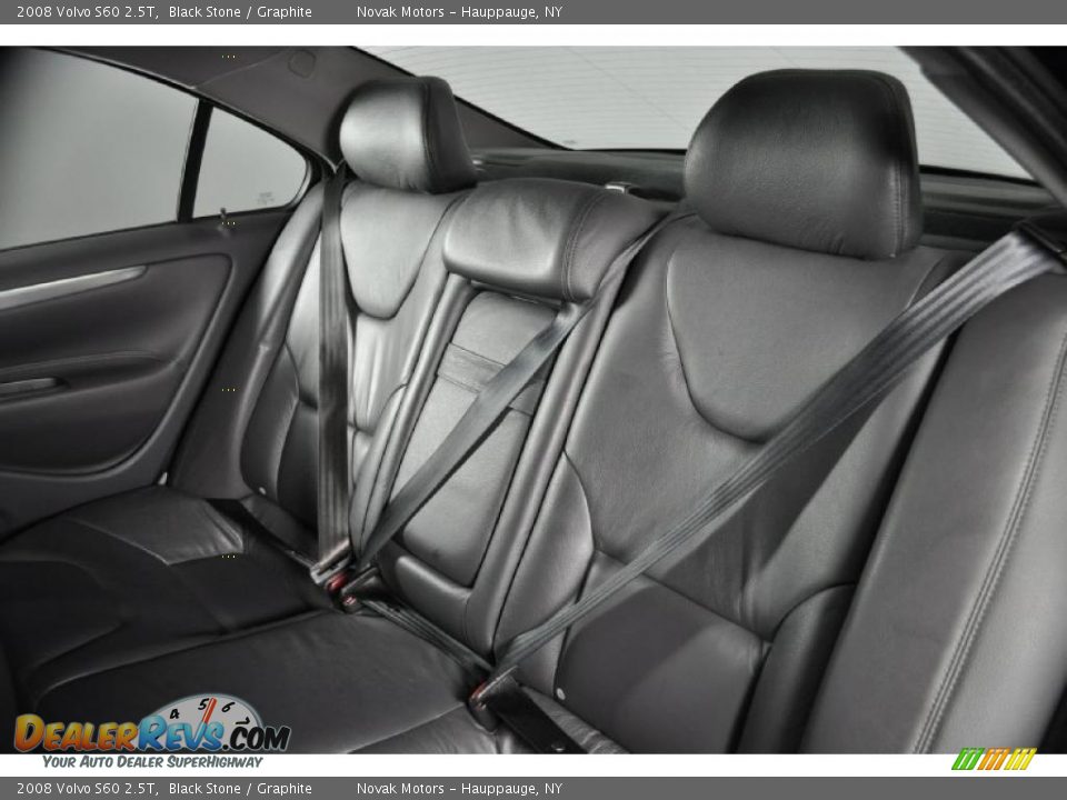 2008 Volvo S60 2.5T Black Stone / Graphite Photo #18