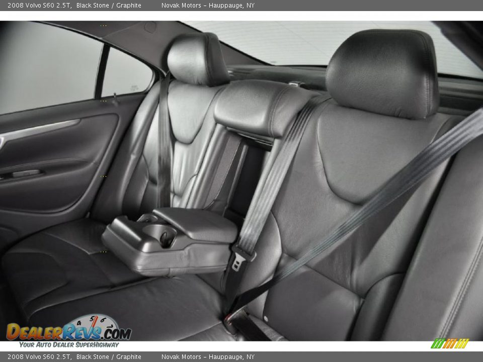 2008 Volvo S60 2.5T Black Stone / Graphite Photo #19