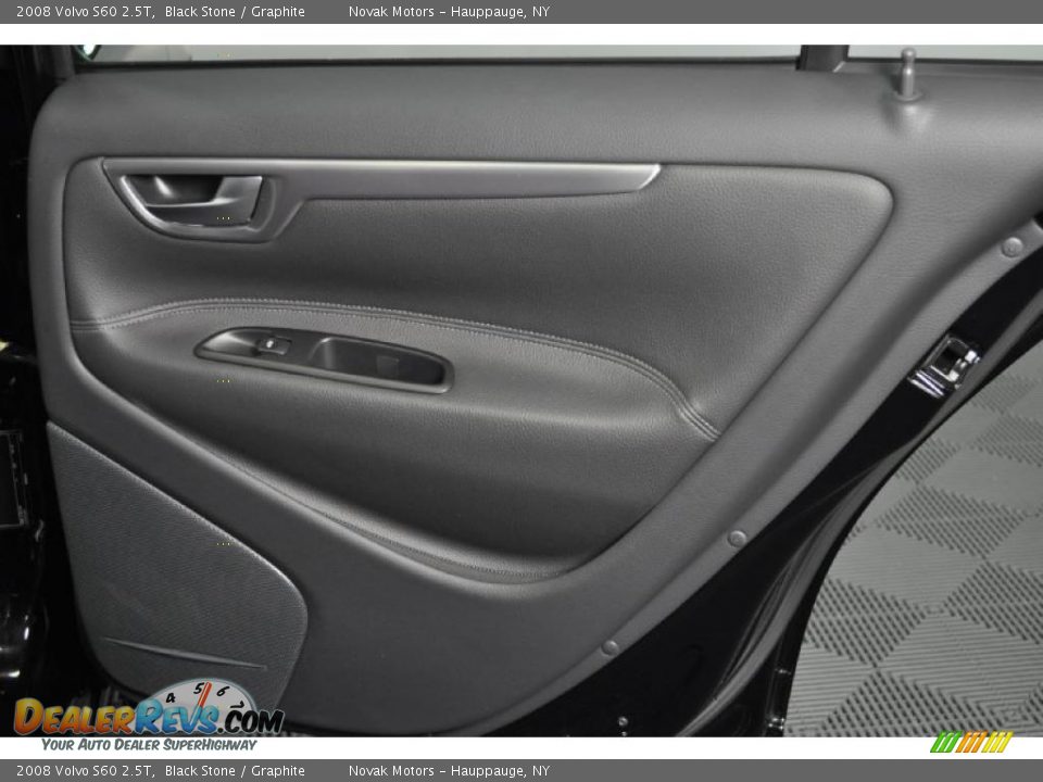 2008 Volvo S60 2.5T Black Stone / Graphite Photo #22