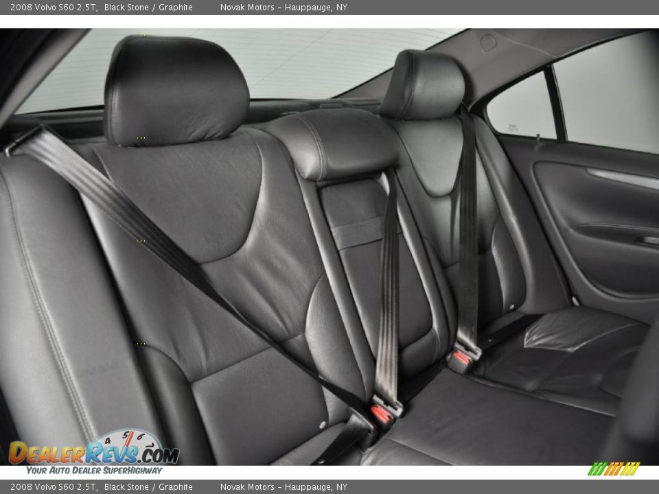 2008 Volvo S60 2.5T Black Stone / Graphite Photo #24