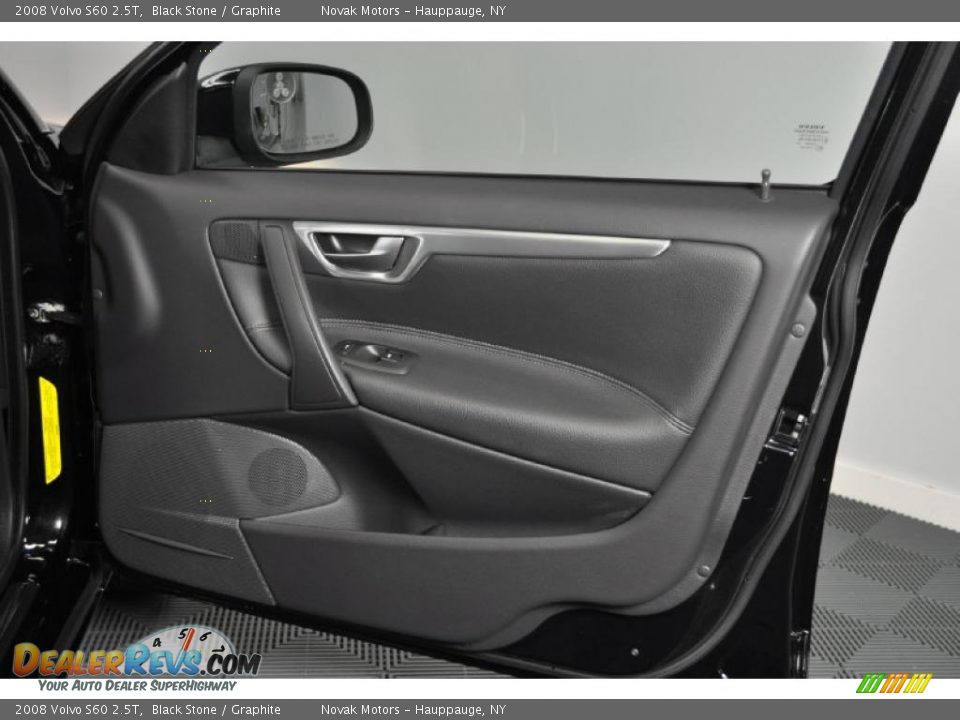 2008 Volvo S60 2.5T Black Stone / Graphite Photo #27