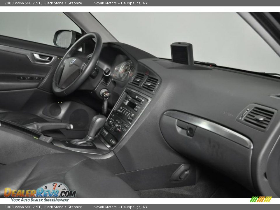 2008 Volvo S60 2.5T Black Stone / Graphite Photo #29