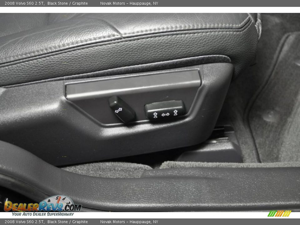 2008 Volvo S60 2.5T Black Stone / Graphite Photo #30