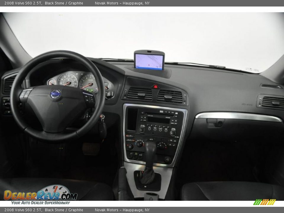 2008 Volvo S60 2.5T Black Stone / Graphite Photo #31