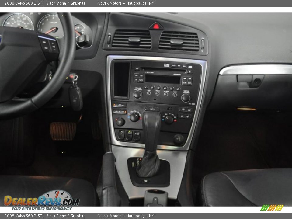 2008 Volvo S60 2.5T Black Stone / Graphite Photo #33