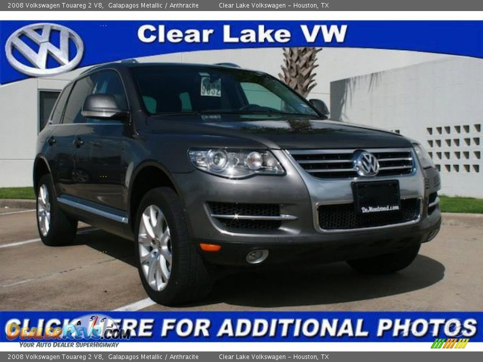 2008 Volkswagen Touareg 2 V8 Galapagos Metallic / Anthracite Photo #1