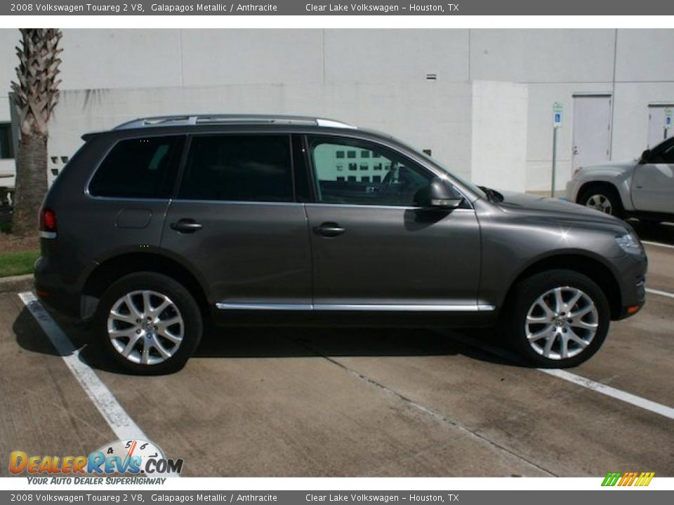2008 Volkswagen Touareg 2 V8 Galapagos Metallic / Anthracite Photo #4