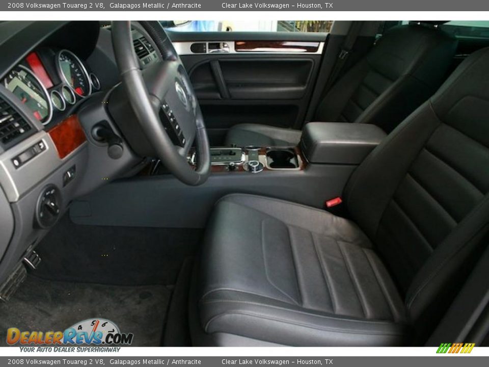 2008 Volkswagen Touareg 2 V8 Galapagos Metallic / Anthracite Photo #5