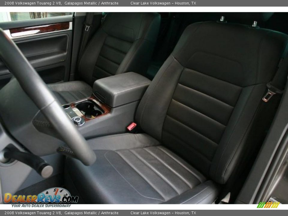2008 Volkswagen Touareg 2 V8 Galapagos Metallic / Anthracite Photo #7