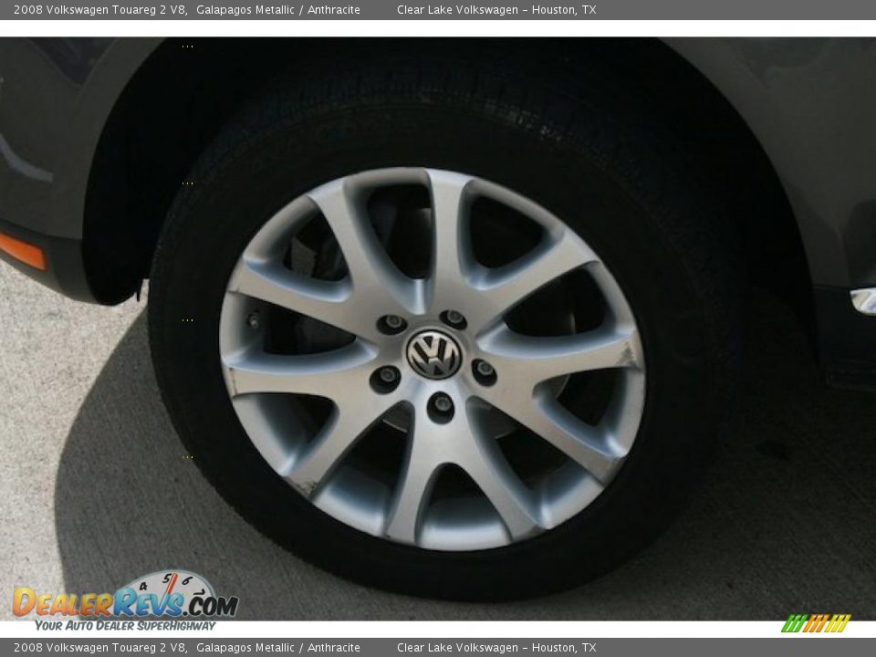 2008 Volkswagen Touareg 2 V8 Galapagos Metallic / Anthracite Photo #9